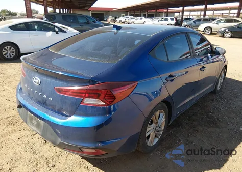 2019 Hyundai Elantra Sel z USA, uszkodzony, nr VIN 5NPD84LFXKH458300